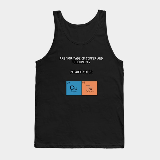 Chemistry love Tank Top by AdriaStore1